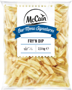 McCain Fry&Dip csónak hasábburgonya