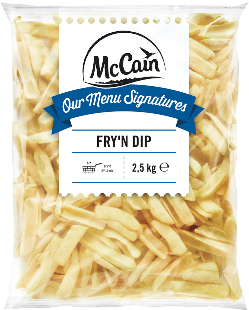 McCain Fry&Dip csónak hasábburgonya