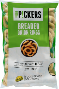 McCain Hagymakarika panírozva (Onion rings)