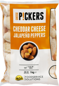 McCain Jalapeno paprika Cheddar sajttal