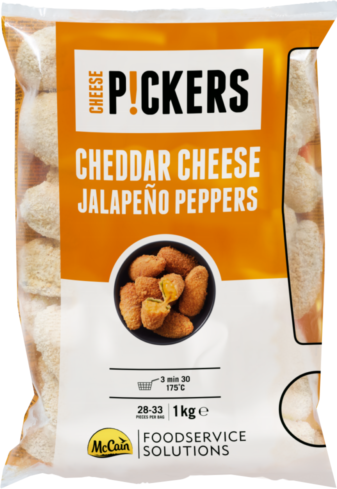 McCain Jalapeno paprika Cheddar sajttal
