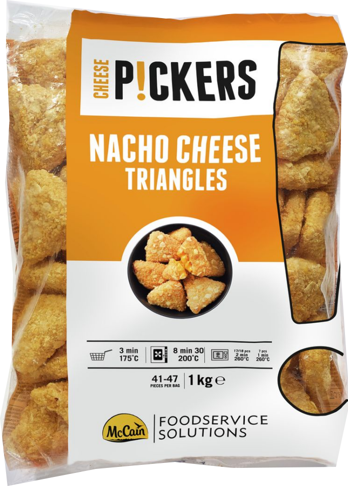 McCain Nachos sajtos háromszögek