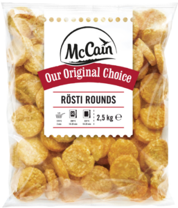 McCain Rösti Rounds (gyorsfagyasztott burgonya)