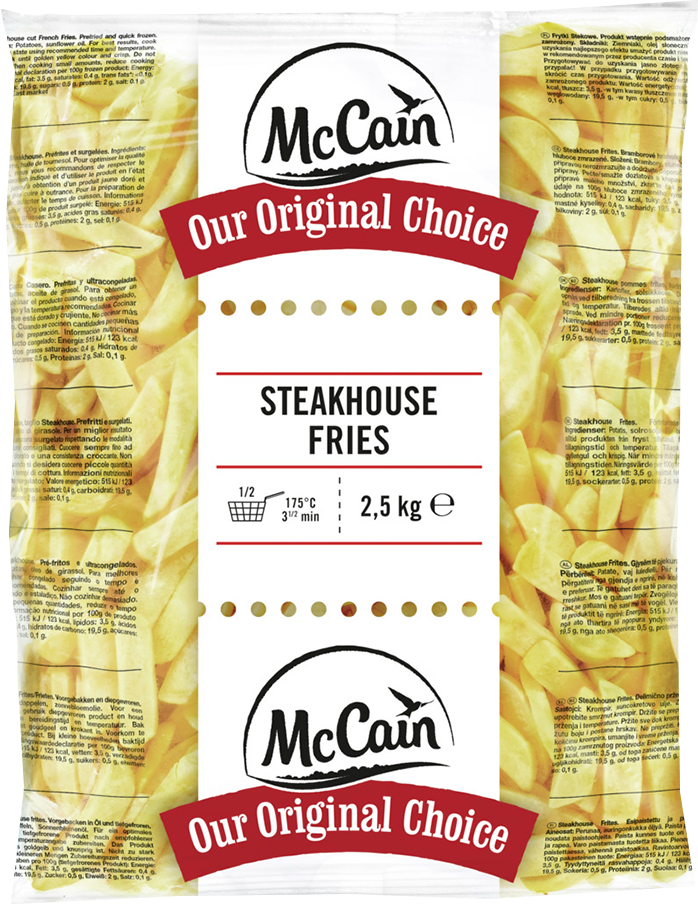 McCain Steak Frites (gyorsfagyasztott burgonya)