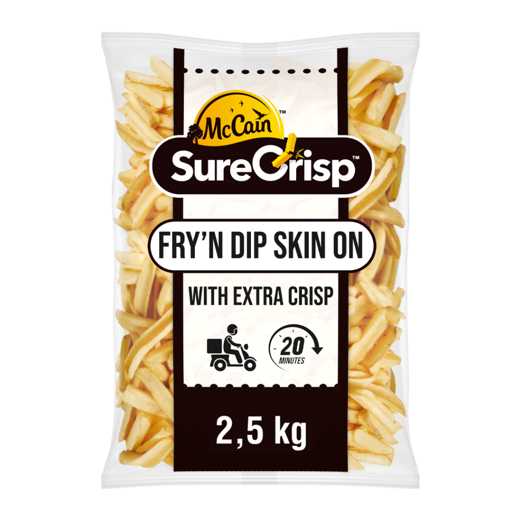 McCain Sure Crisp Fry&Dip skin on