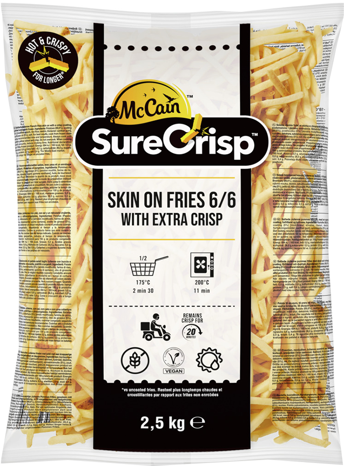 McCain Sure Crisp Julienne (bevonatos, héjas)