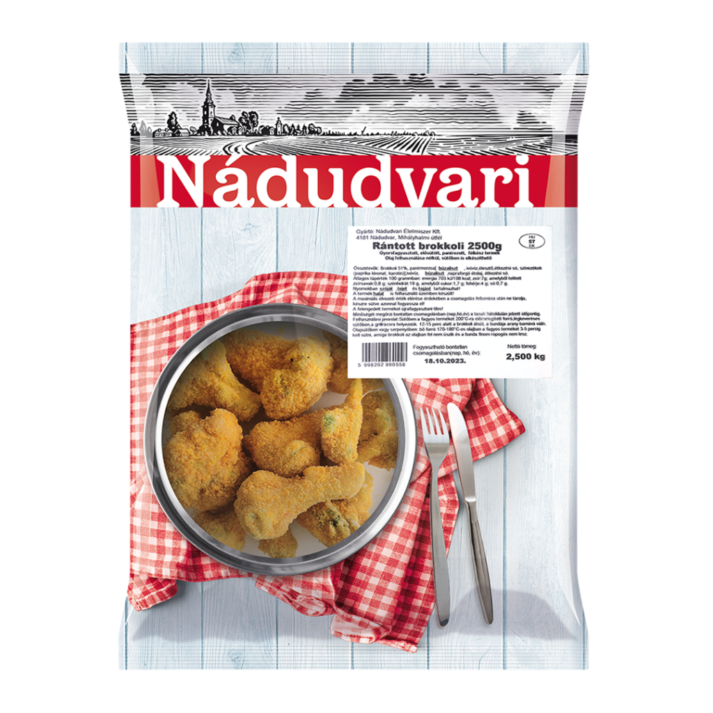 NÁD Rántott brokkoli 2500g