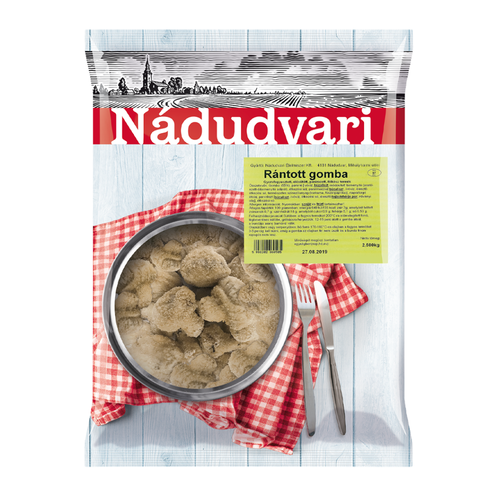 NÁD Rántott gomba 2500g