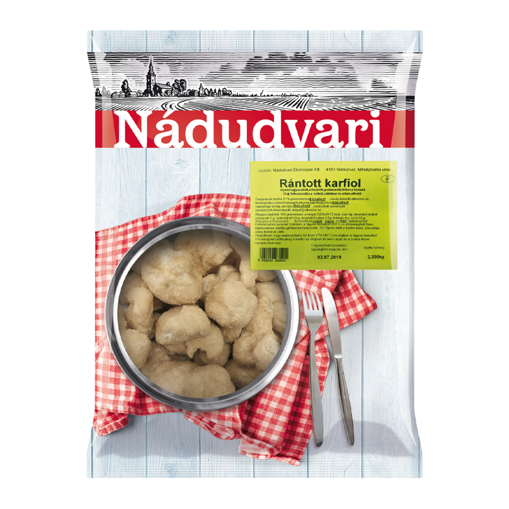 NÁD Rántott karfiol 2500g