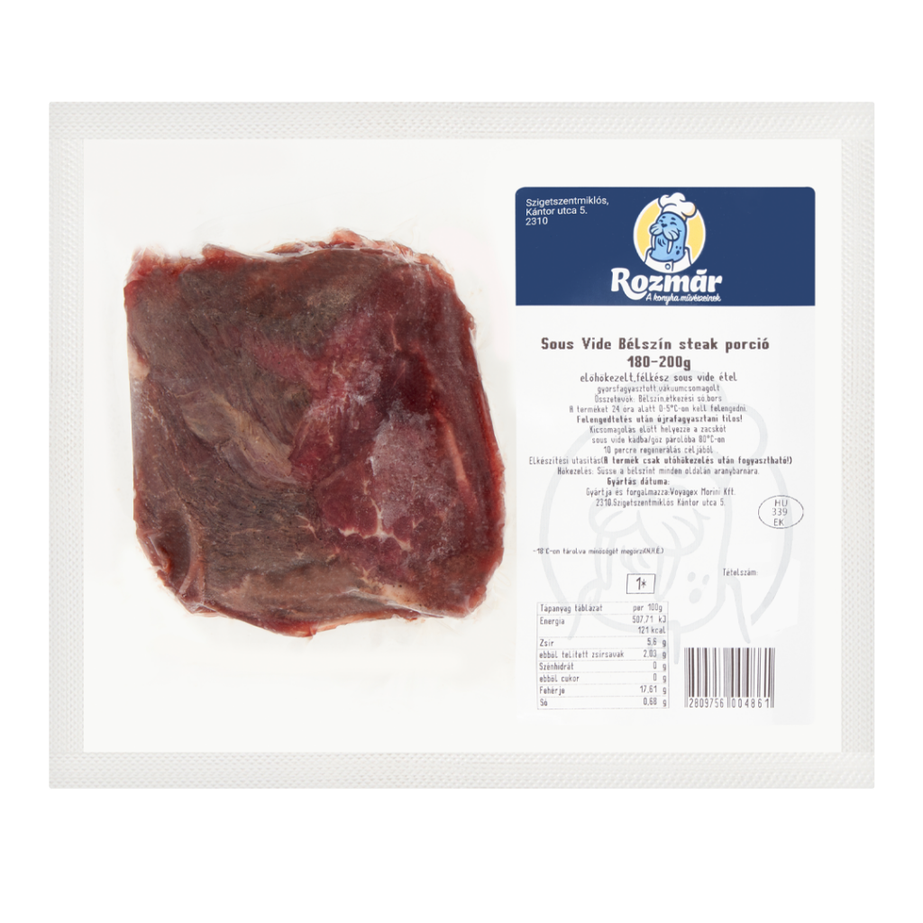 SV Marha bélszín steak 180-200g