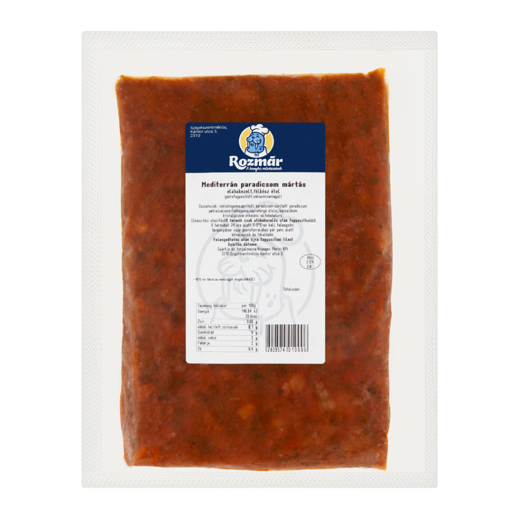 SV Mediterrán paradicsom mártás