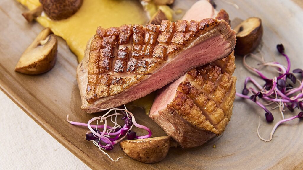 Sous Vide rozé kacsamell édesburg...