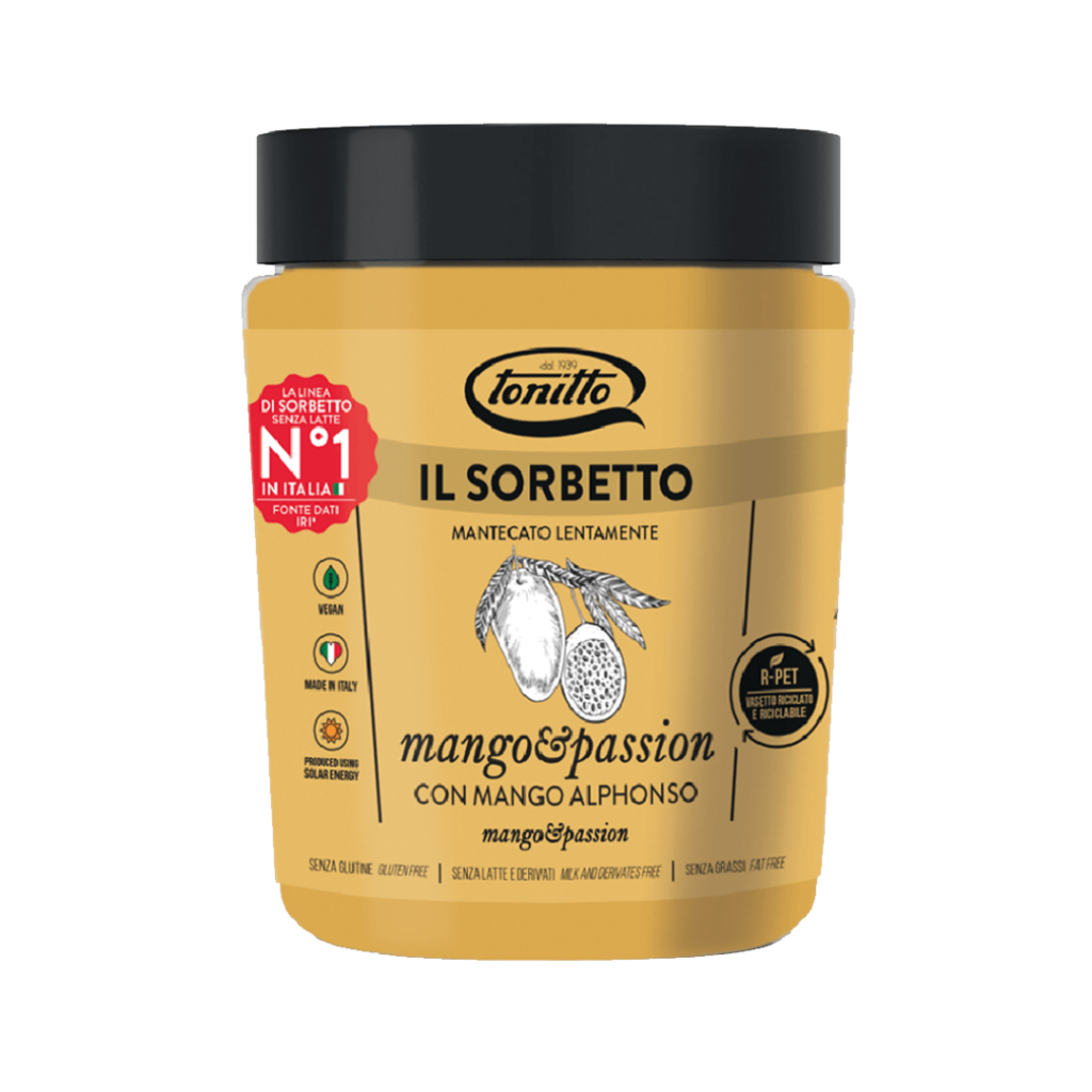 TONITTO Mangó & Passion fruit Sorbet 500ml