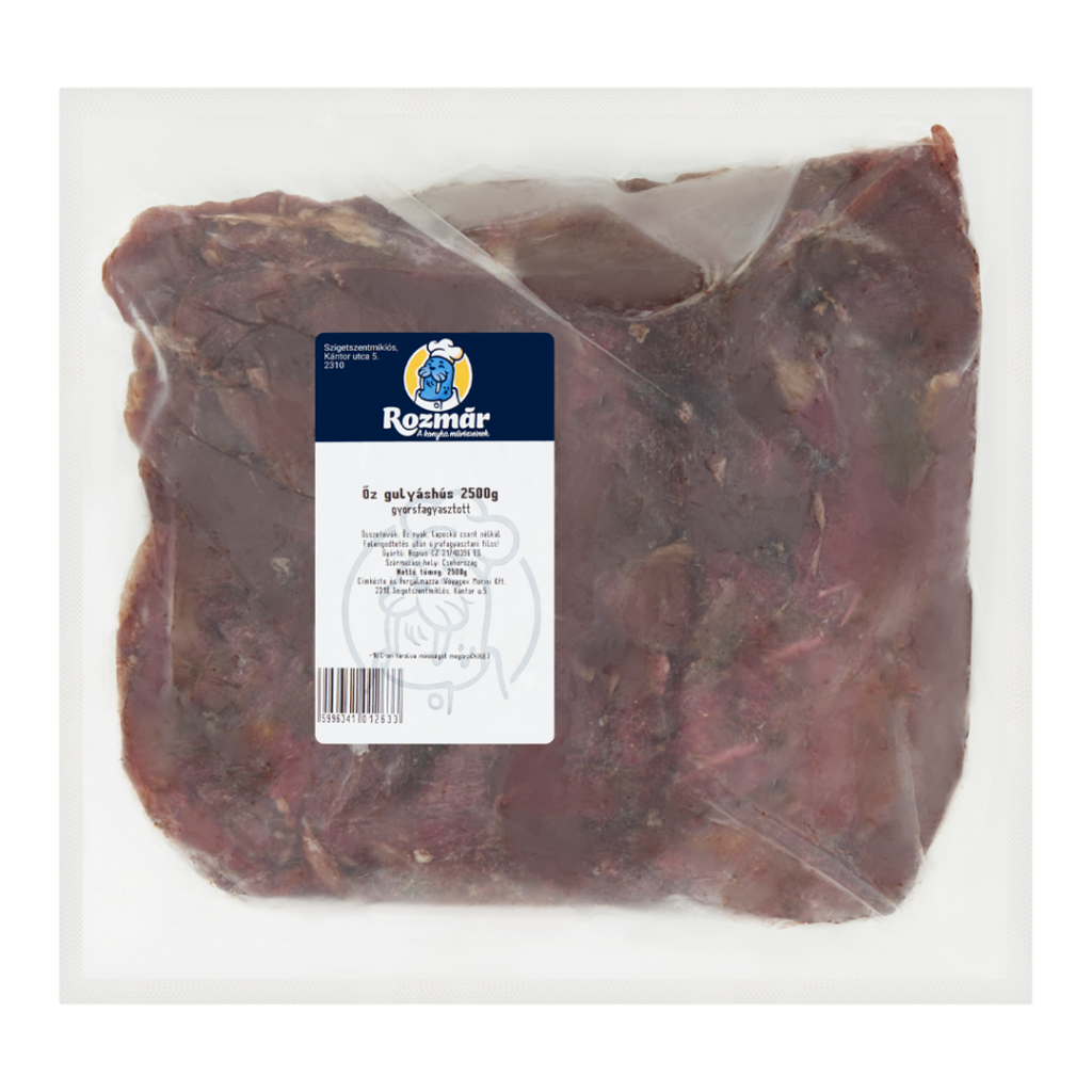 Őz gulyáshús Extra 2500g