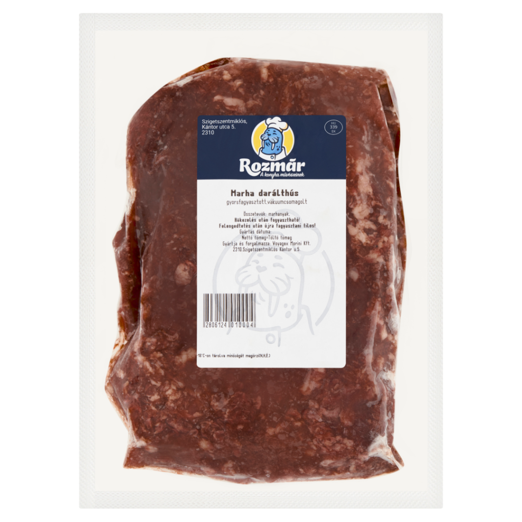 Marha darált hús fagyasztott