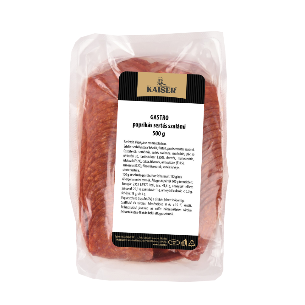 Kaiser paprikás szalámi 500g