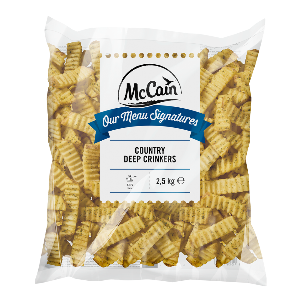 McCain Zöldfűszeres hullámos burgonya