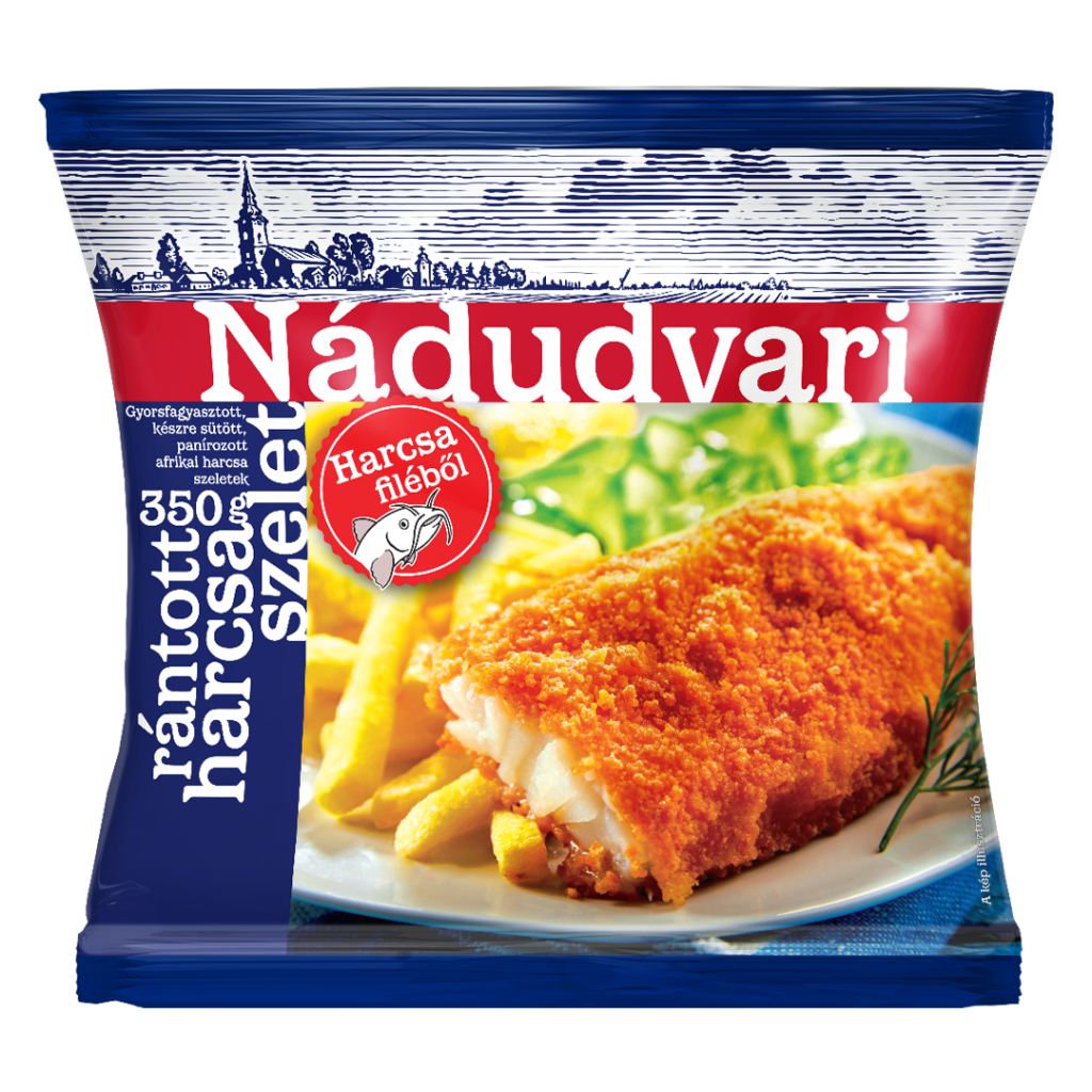 NÁD Panírozott Harcsa szelet 350g